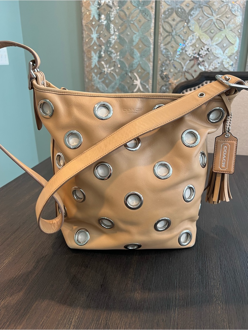 Coach Legacy Grommet Bag